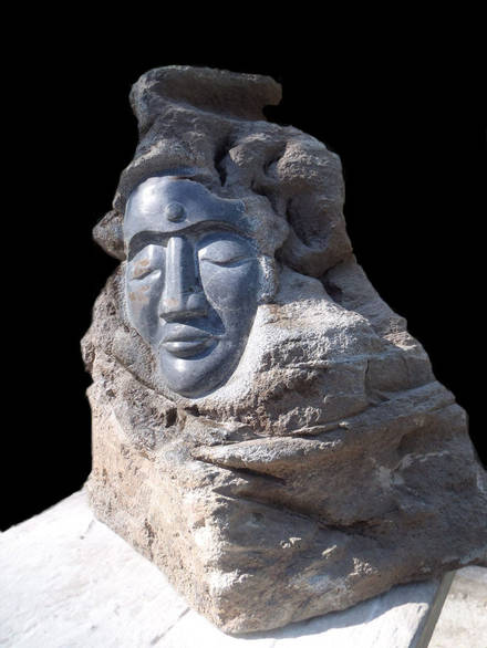 East Wind. Garden stone