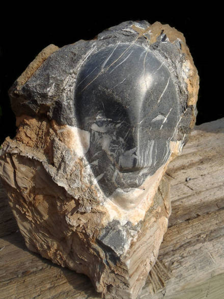 Garden stone.